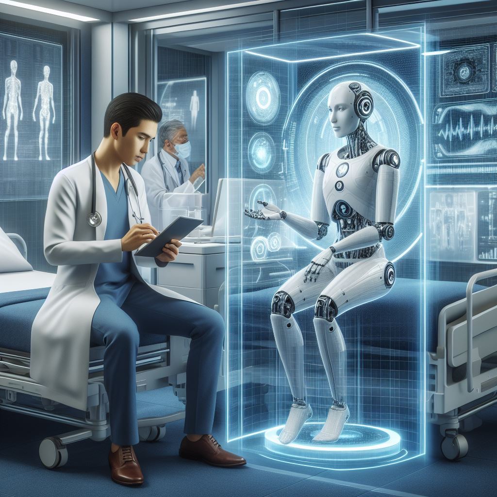 A Inteligência artificial na medicina revoluciona com inovações. IA auxilia diagnósticos, personaliza tratamentos, melhora cirurgias, otimiza gestão e impulsiona pesquisa.