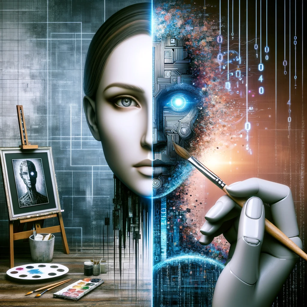Inteligência Artificial Gerando Imagens