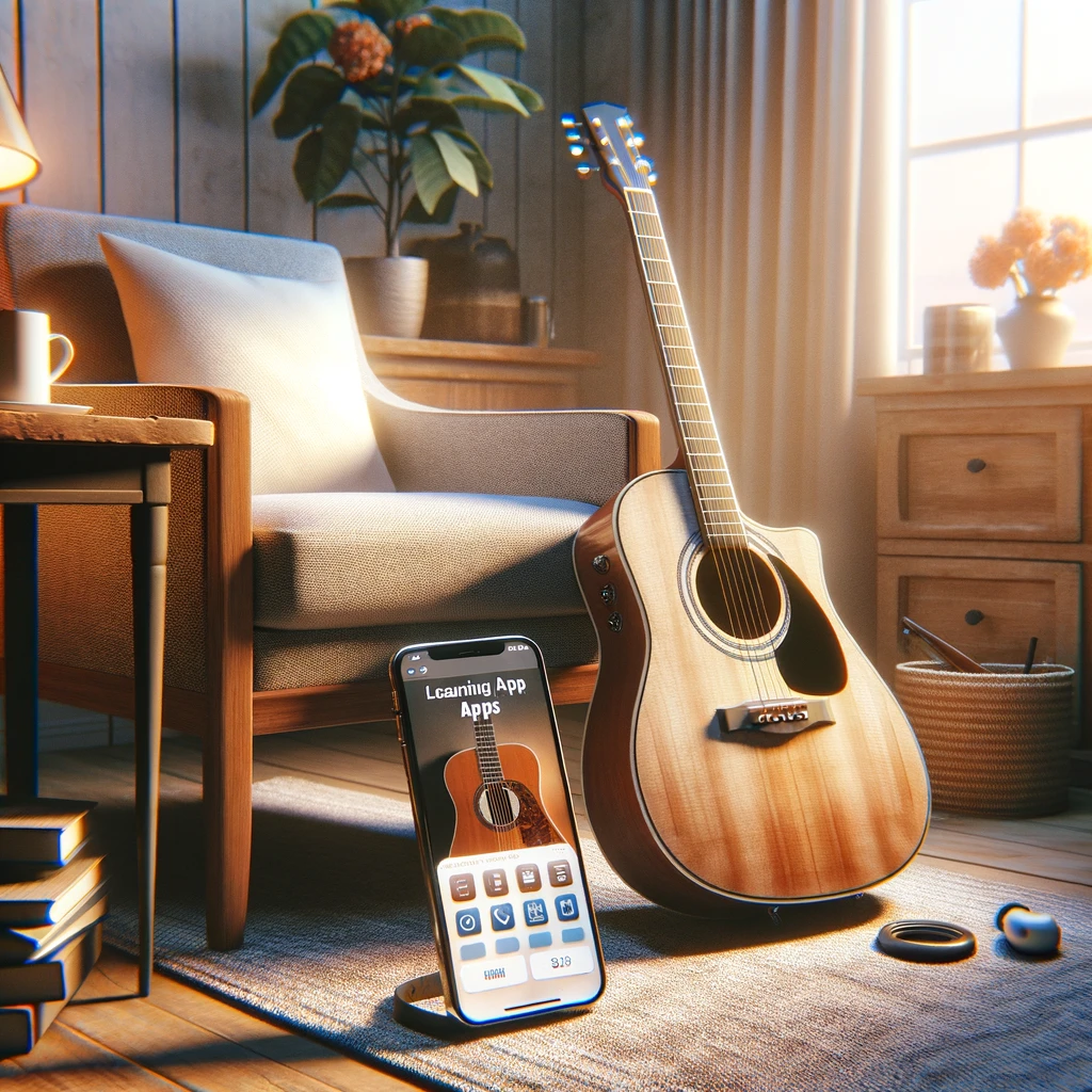 Apps zum Erlernen des Gitarrenspiels