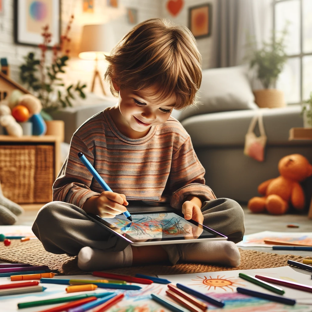 אפליקציות ציור לילדים
