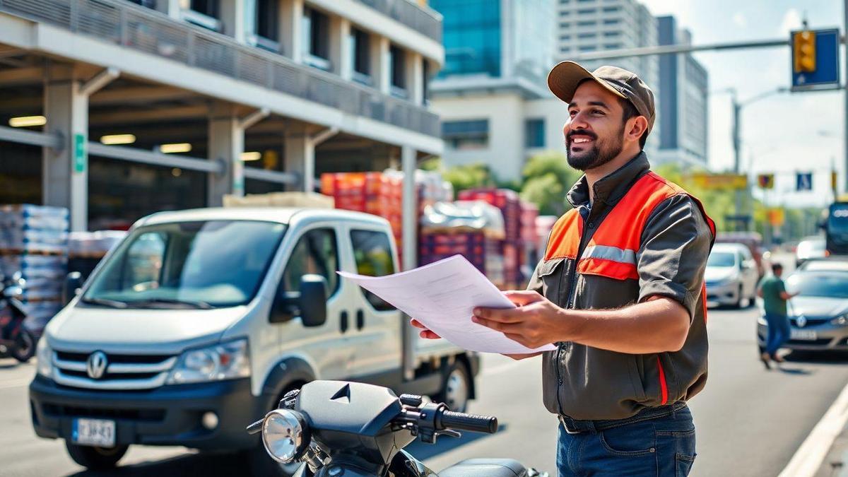 Empregos de meio período em logística para motoristas