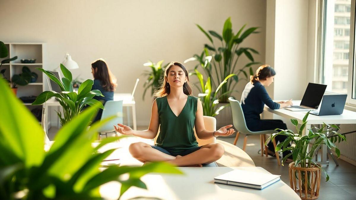 Estratégias para equilibrar estresse no trabalho