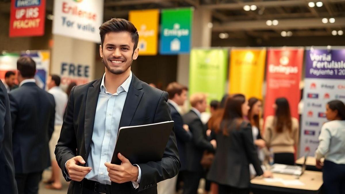 Como se destacar em um job fair fácil
